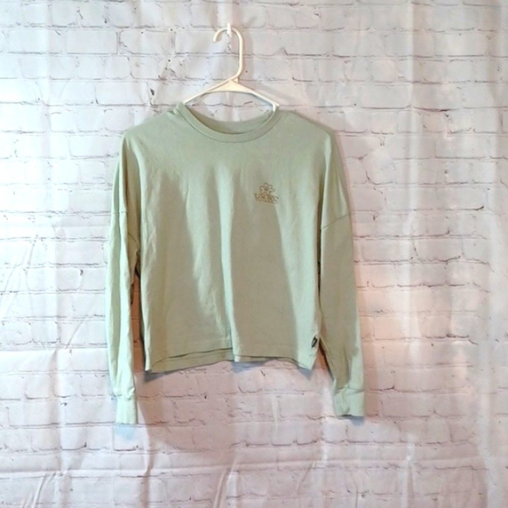 Vans Today Is A Good Day Half Long Sleeve TShirt XXS